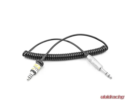 RaceCom Adapter Cable 1-2' NASCAR Male to Stilo Male Coiled Adpater Cable - R AD NAS2STLO CC